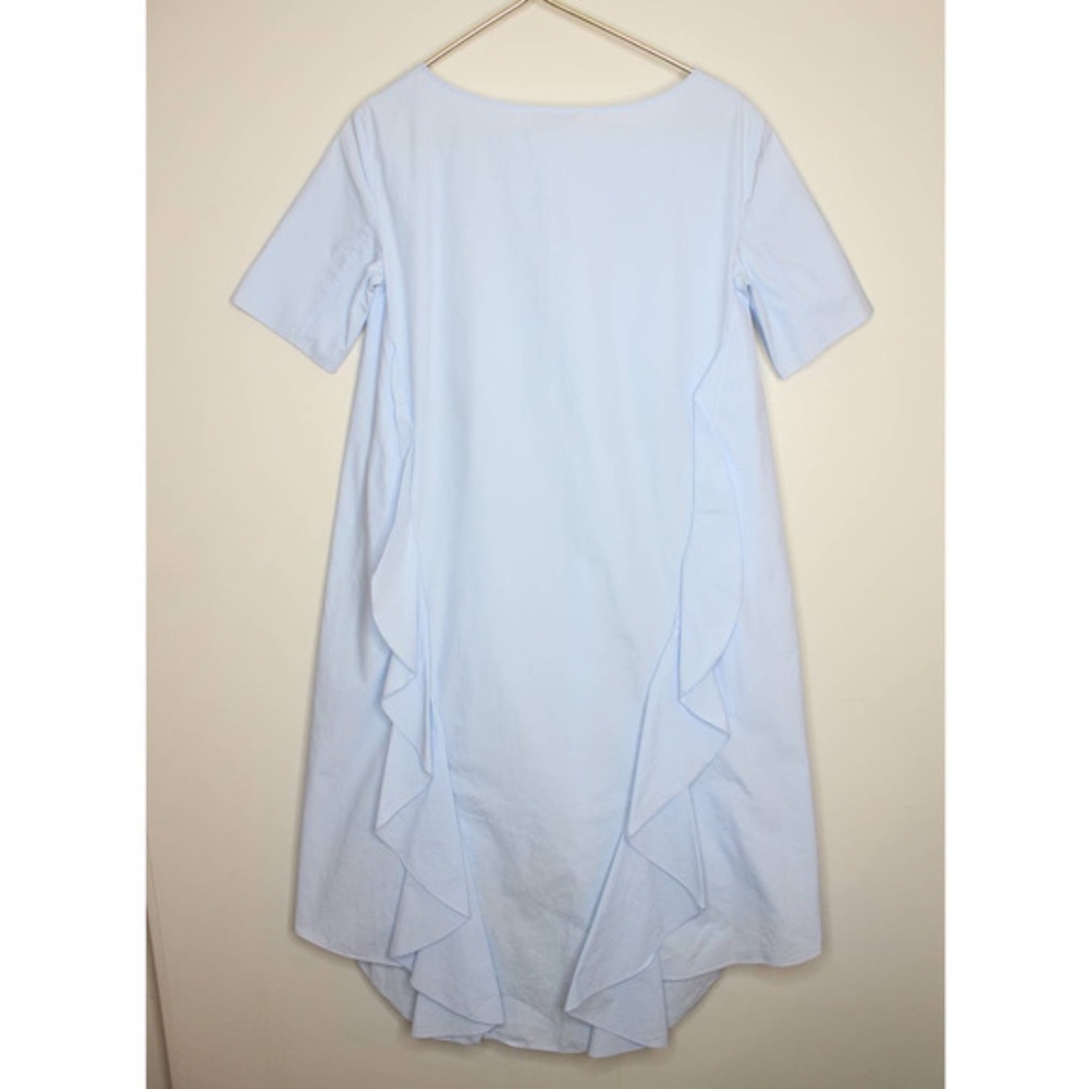 COS Cotton Ruffle Dress - Picture 2 of 8
